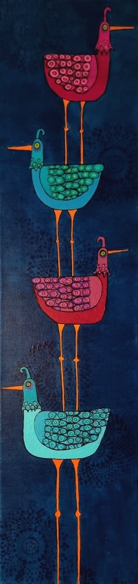 Skrautleg fjölskylda